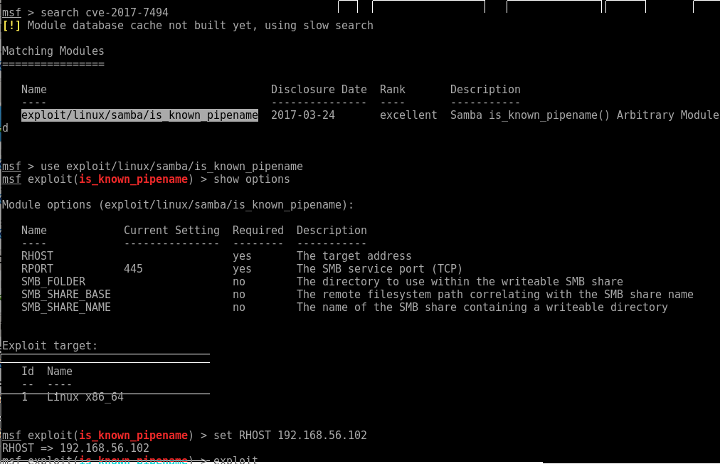 Pentest Linux Sambacry